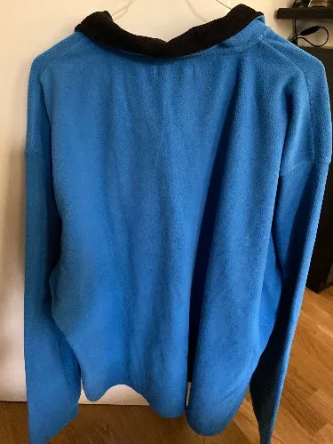 Atlas For Men Fleecepullover Herren 3XL Blau Half-Zip Outdoor