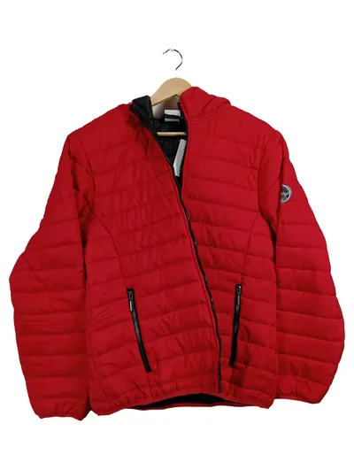 ElleNor Steppjacke Damen Gr. L 44/46 Rot Übergangsjacke Leicht