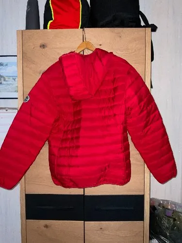 ElleNor Steppjacke Damen Gr. L 44/46 Rot Übergangsjacke Leicht