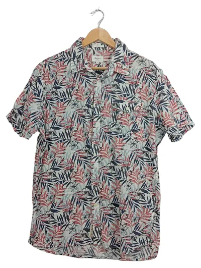 Pepe Jeans Herren Freizeithemd Kurzarm Tropical Blumenmuster Gr. M
