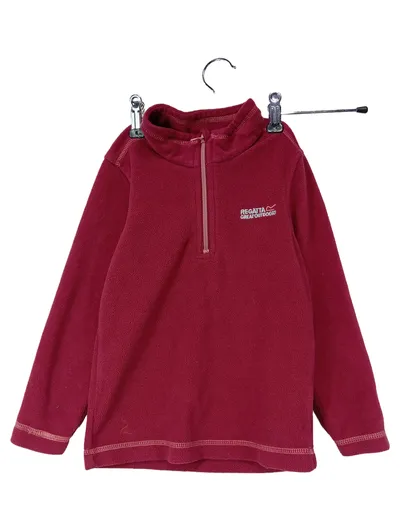 Regatta Kinder Fleecepullover Fleecejacke Outdoor Pink Gr. 116 Warm