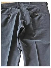 DRYKORN Herren Stoffhose Chino Blau Navy Business Gr. 33/34 4