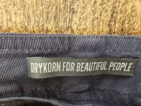 DRYKORN Herren Stoffhose Chino Blau Navy Business Gr. 33/34 5