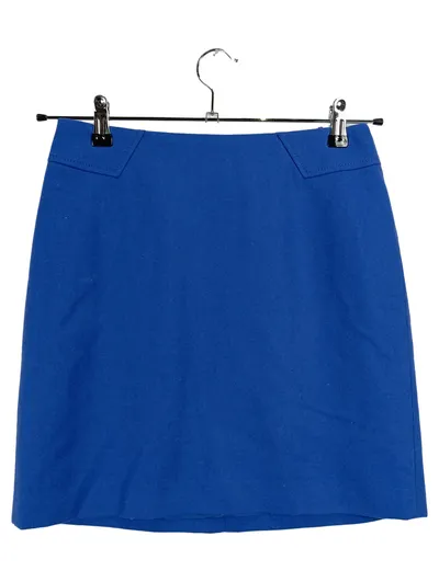 Esprit Damen Minirock Blau Gr. 34 Wolle Business Elegant Rock