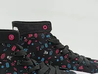 EMP Full Volume Sneaker High Damen Gr. 38 Schwarz Grafisch 4