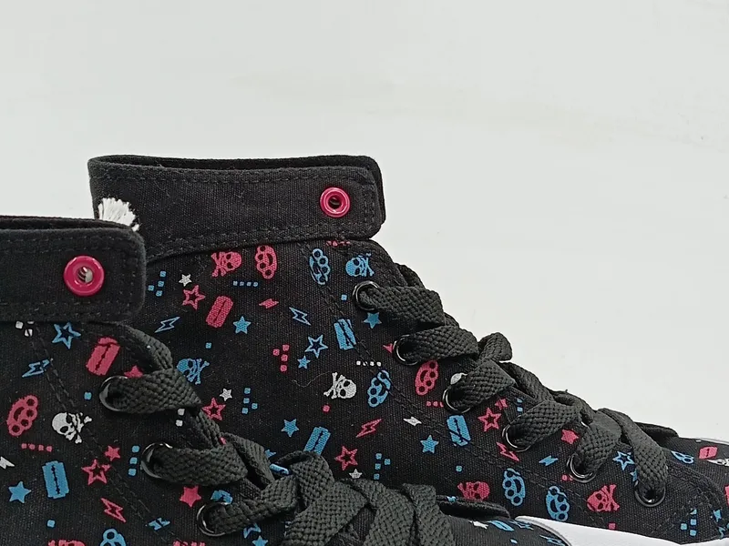 EMP Full Volume Sneaker High Damen Gr. 38 Schwarz Grafisch 4