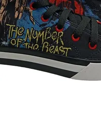 EMP Iron Maiden The Number of the Beast Herren Sneaker High Schwarz Gr. 41 2