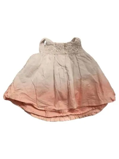 Tommy Bahama Baby Mädchen Kleid Gr. 68 Rosa Weiß Ombre Häkel