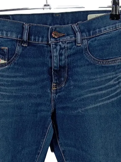 Diesel Damen Jeans Straight Leg Blau W29 L30 Denim Hose