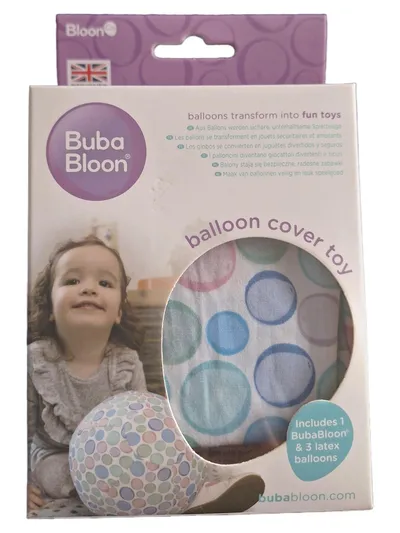 BubaBloon Spiel-Flugzeug Kunststoff Ballon Abdeckung Punkte Mehrfarbig