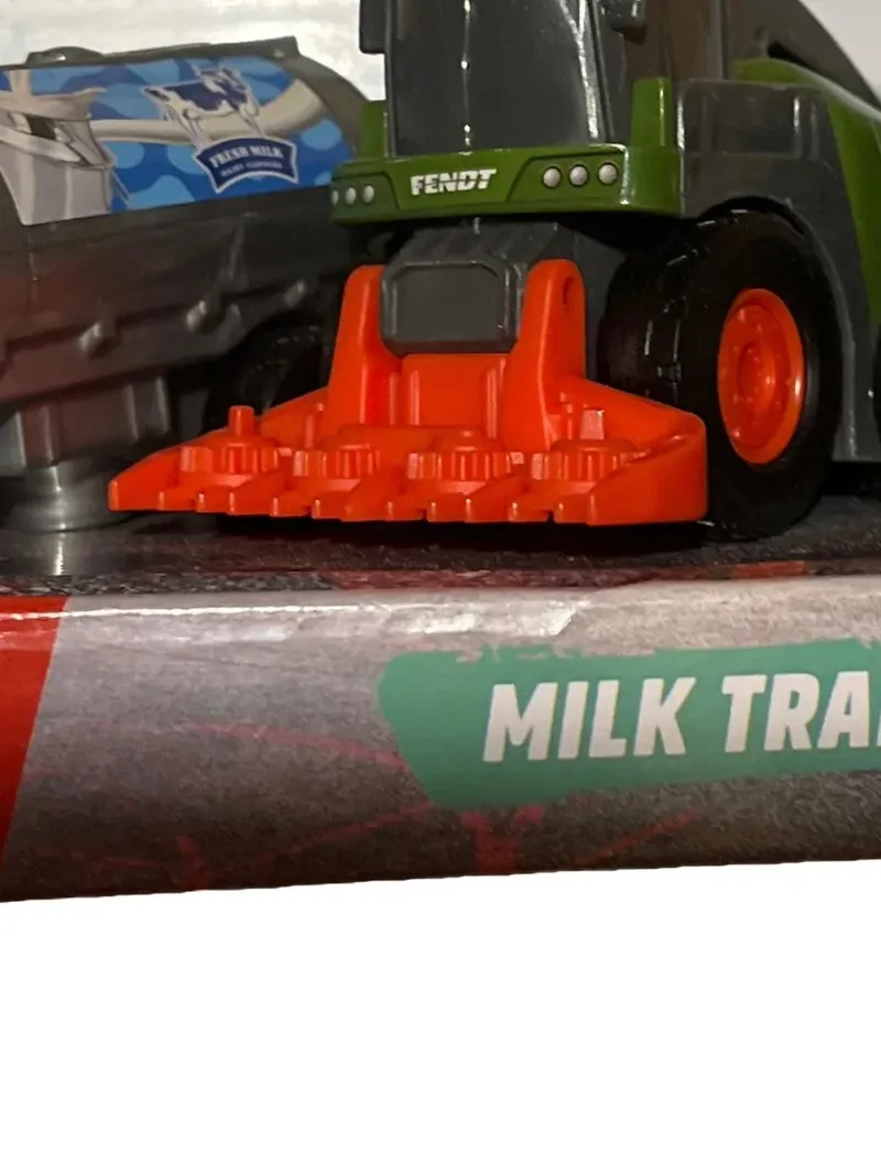 Dickie Toys Fendt Milchwagen Set Spielzeugauto Traktor Kunststoff Mehrfarbig 5