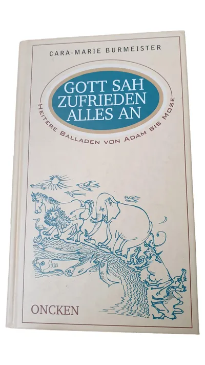 Burmeister Balladen Adam Mose Religionsbuch Taschenbuch ONCKEN Humor