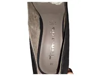 Tamaris Damen Pumps Gr. 38 Schwarz Elegant High Heels 4