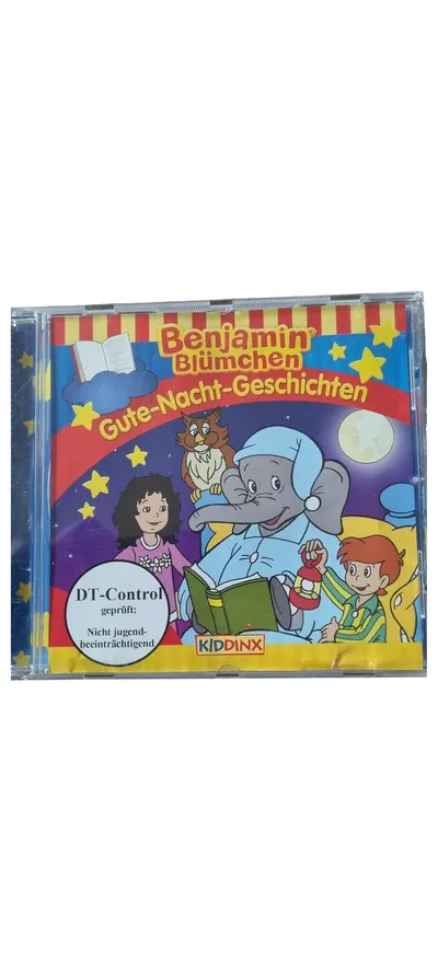 Benjamin Blümchen Gute-Nacht-Geschichten CD Hörspiel Kinder Kiddinx