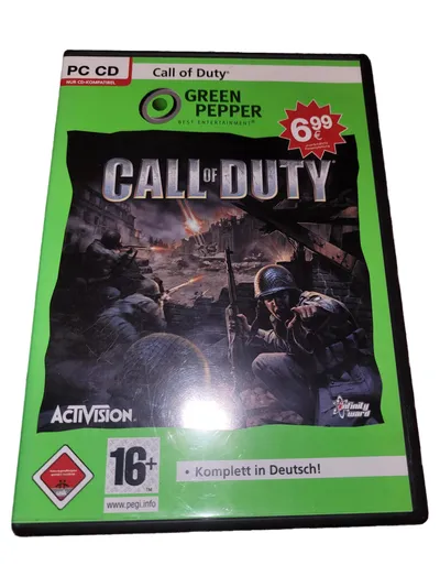 Activision Call of Duty PC CD Green Pepper Edition 2. Weltkrieg Shooter