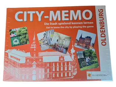 City-Memo Oldenburg Gedächtnisspiel Memory Brettspiel Stadt entdecken