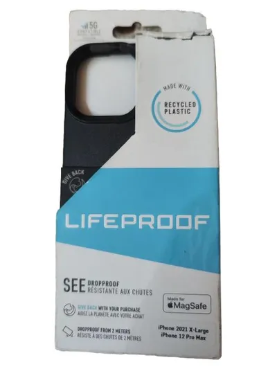 LifeProof SEE Schutzhülle iPhone 12 Pro Max MagSafe Schwarz