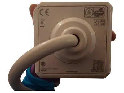 Allocacoc PowerCube Extended 5-fach Steckdosenleiste Weiß Rot 1,5m Kabel