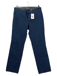 Club of Comfort Herren Stoffhose Chino Gr. 36 Blau Stretch NEU 1