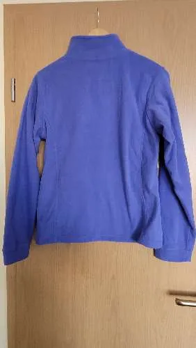 Mountain Guide Damen Fleecepullover Blau Gr. XL Outdoor Halfzip