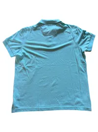 HUGO BOSS Green Herren Poloshirt Türkis Gr. M/38 Baumwolle Regular Fit 2