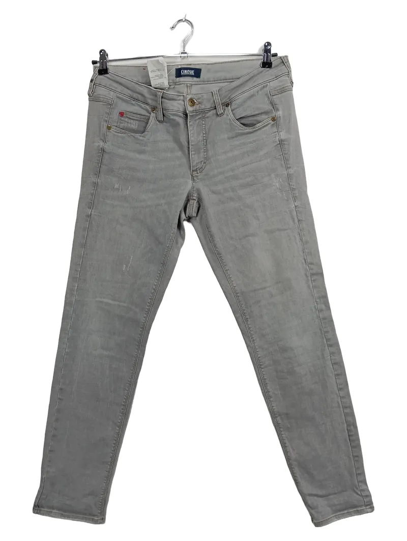 Cinque Damen Jeans Slim Fit Grau W31/L30 Casual 1