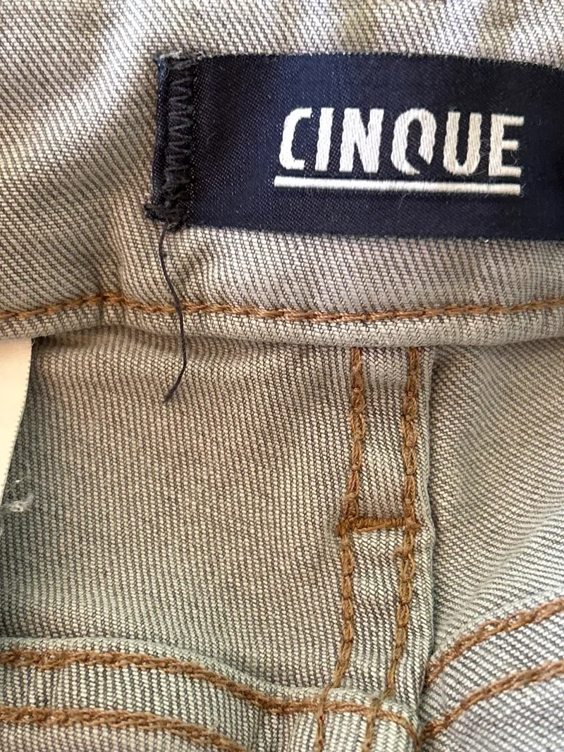 Cinque Damen Jeans Slim Fit Grau W31/L30 Casual 4