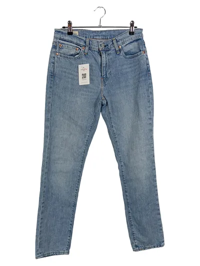 Levi's 511 Herren Jeans Slim Fit W30 L30 Hellblau Light Wash Denim