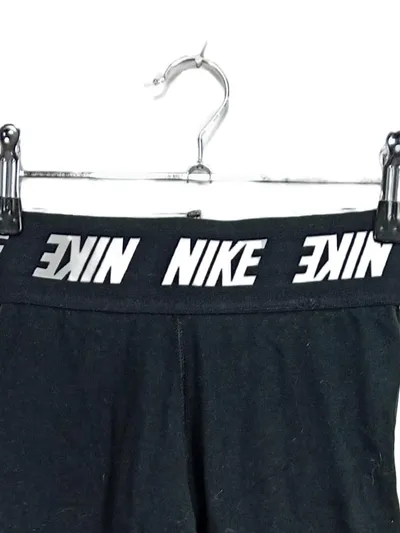 Nike Sportswear Leggings Kinder Mädchen Gr. 140 Schwarz Logo Print