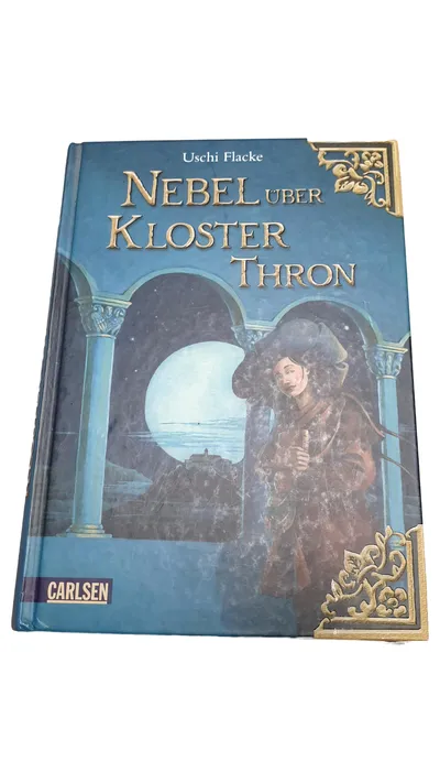 Uschi Flacke Nebel über Kloster Thron Hardcover Carlsen Buch Magie
