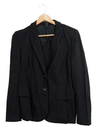 Marc Cain Damen Blazer Schwarz Business Elegant Gr. 40/L 1