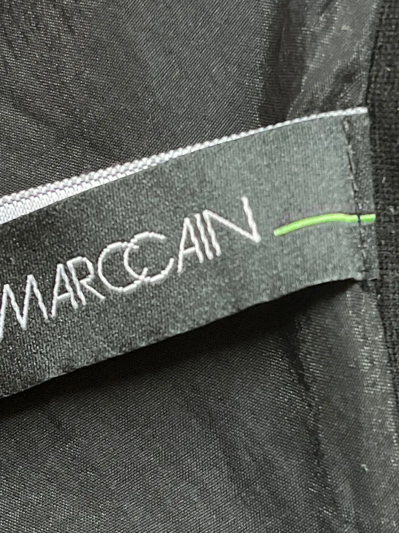 Marc Cain Damen Blazer Schwarz Business Elegant Gr. 40/L 5