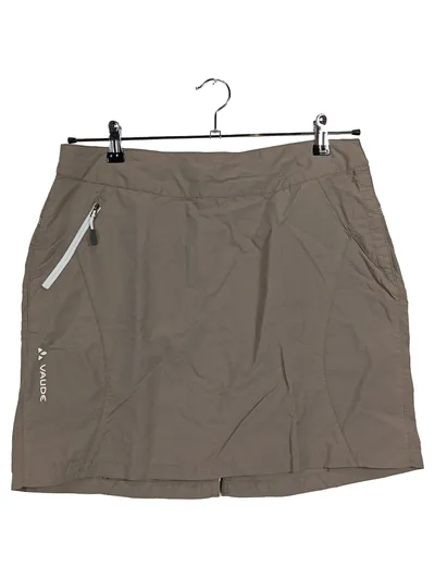 VAUDE Sportrock Wanderrock Damen Gr. 40 L Braun Outdoor Minirock Polyamid