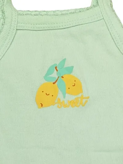 Impidimpi Baby Body Mädchen Gr. 62/68 Grün Zitronen Motiv Sweet