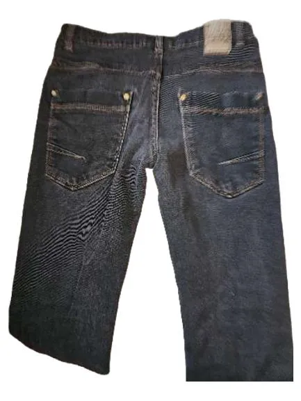 Beat Party Jeans Hose Kinder Gr. 152 Grau Regular Fit Stretch 3