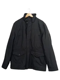 CANDA Herren Jacke Outdoorjacke Casual Schwarz Gr. 50;L Polyester Stehkragen 1
