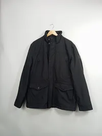 CANDA Herren Jacke Outdoorjacke Casual Schwarz Gr. 50;L Polyester Stehkragen 2