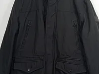 CANDA Herren Jacke Outdoorjacke Casual Schwarz Gr. 50;L Polyester Stehkragen 4