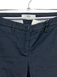 BRAX Damen Stoffhose Chino Blau Gr. 36 Baumwolle Stretch Casual 3