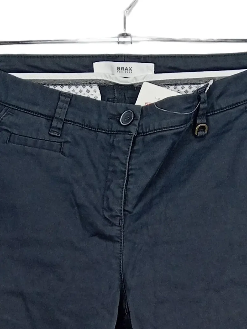 BRAX Damen Stoffhose Chino Blau Gr. 36 Baumwolle Stretch Casual 3