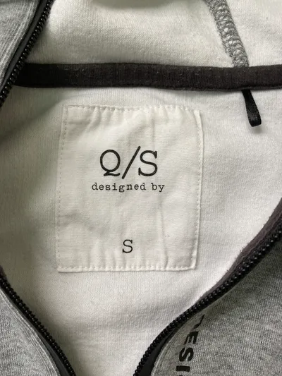Q/S designed by Hoodie Herren Gr. S Grau Kapuzenpullover Sweatshirt