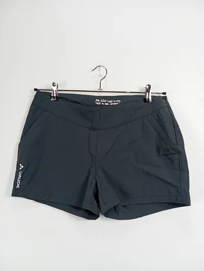 VAUDE Damen Shorts Outdoor Wanderhose Stretch Schwarz Gr. 40 W31