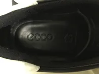 ECCO Damen Sneaker Low Leder Blau Gr. 41 Schnürschuhe Casual 2