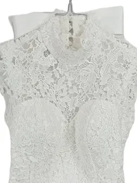 Lakshmigown Brautkleid Damen Gr. 38 Weiß Spitze Tüll Hochzeit 2