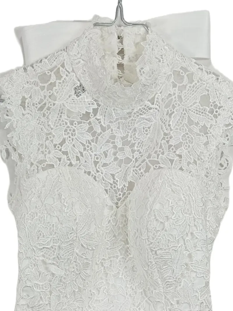 Lakshmigown Brautkleid Damen Gr. 38 Weiß Spitze Tüll Hochzeit 2