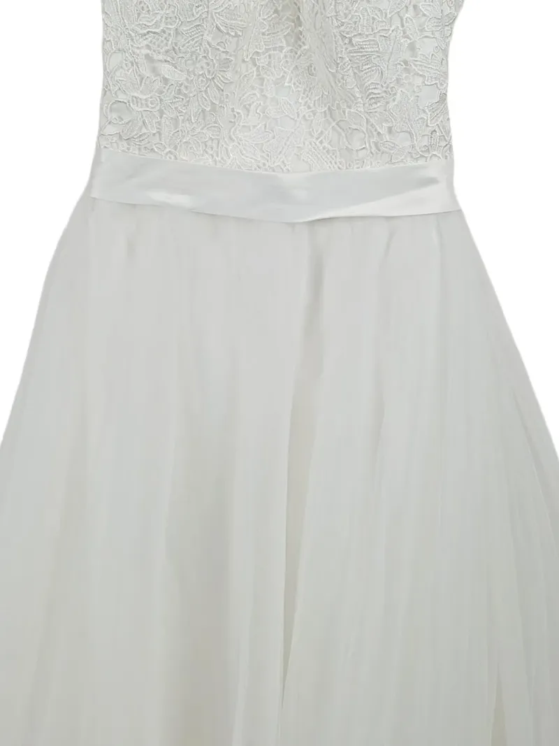 Lakshmigown Brautkleid Damen Gr. 38 Weiß Spitze Tüll Hochzeit 3