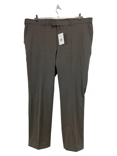 Meyer Herren Stoffhose Business Braun Gr. W29/46 Wolle Polyester