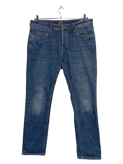 Jack & Jones Herren Jeans Regular Fit Blau W36/L32 Denim Hose