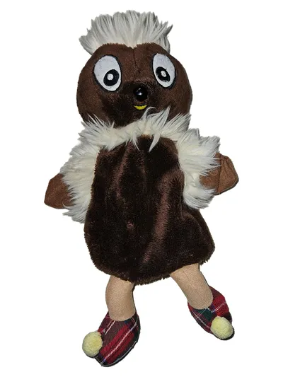 Unser Sandmännchen Kuscheltier Plüschfigur Braun Nostalgisch 35cm