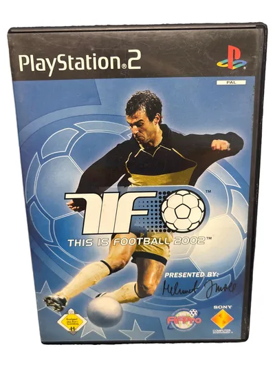 Sony This is Football 2002 PS2 Fußball Spiel Sport Retro Mehmet Scholl
